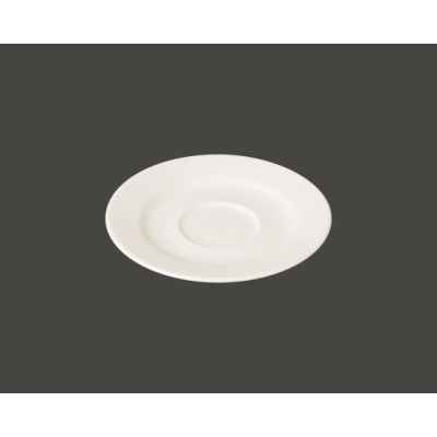 Блюдце круглое d=17 см., для бульонницы арт.CS8181, фарфор,молочно-белый, Ivory, SandStone,