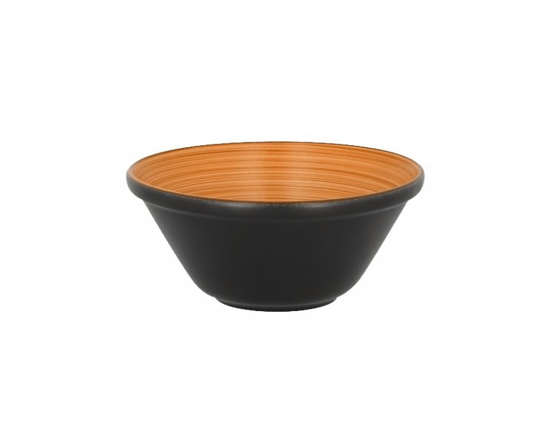 Салатник круглый штабелируемый оранжевый объем 600мл Trinidad Rak Porcelain, D=16