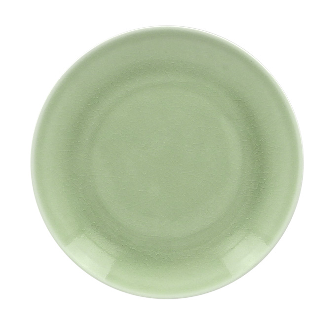 Тарелка круглая плоская RAK Porcelain «Vintage Green», D=29 см