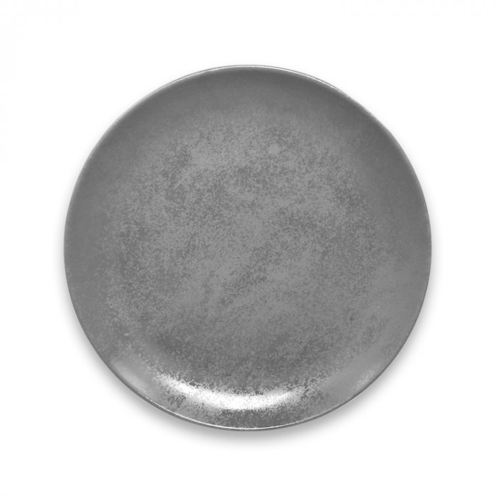 Тарелка "Coupe" круглая плоская RAK Porcelain «SHALE», D=24 см