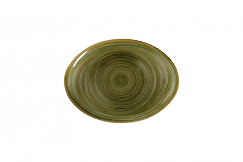 Тарелка "Emerald" овальная 26х19см RAK Porcelain «Spot»