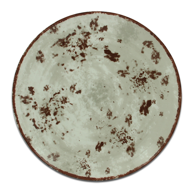 Тарелка круглая серая RAK Porcelain «Peppery», D=18 см