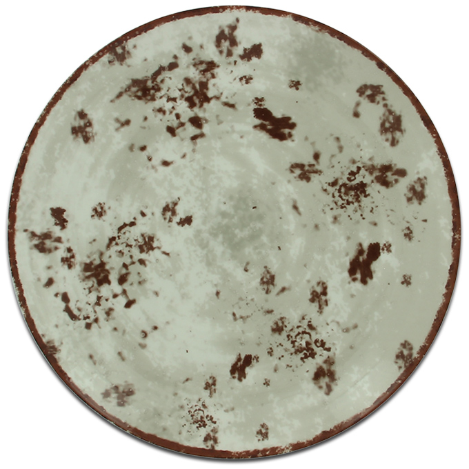 Тарелка круглая серая RAK Porcelain «Peppery», D=31 см